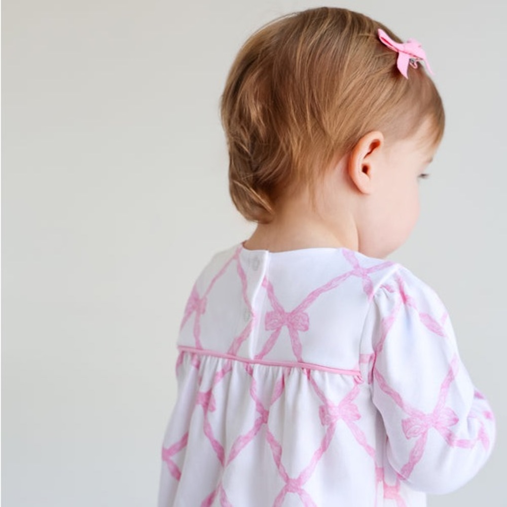 The Beaufort Bonnet Company Long Sleeve Penny's Playsuit 2T